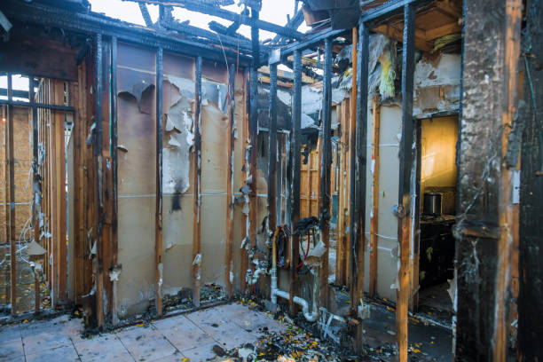 Professional Fire Damage Removal technician working in Cedar Hills, OR